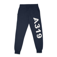 Thumbnail for A319 Text Designed Sweatpants