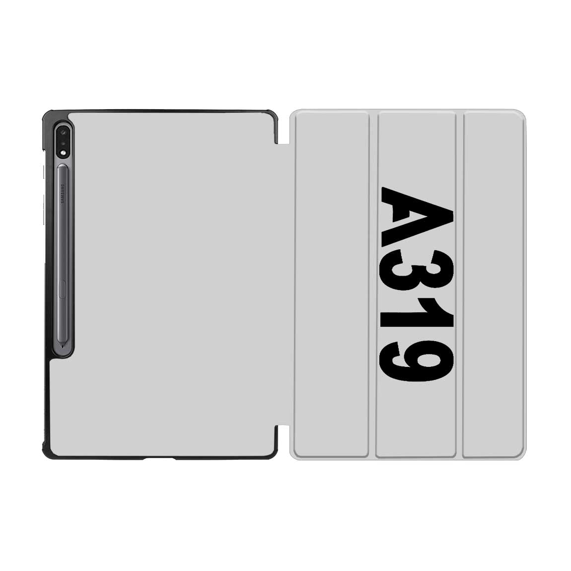A319 Text Designed Samsung Tablet Cases