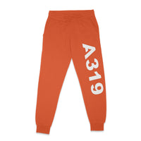 Thumbnail for A319 Text Designed Sweatpants