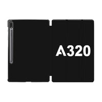 Thumbnail for A320 Flat Text Designed Samsung Tablet Cases
