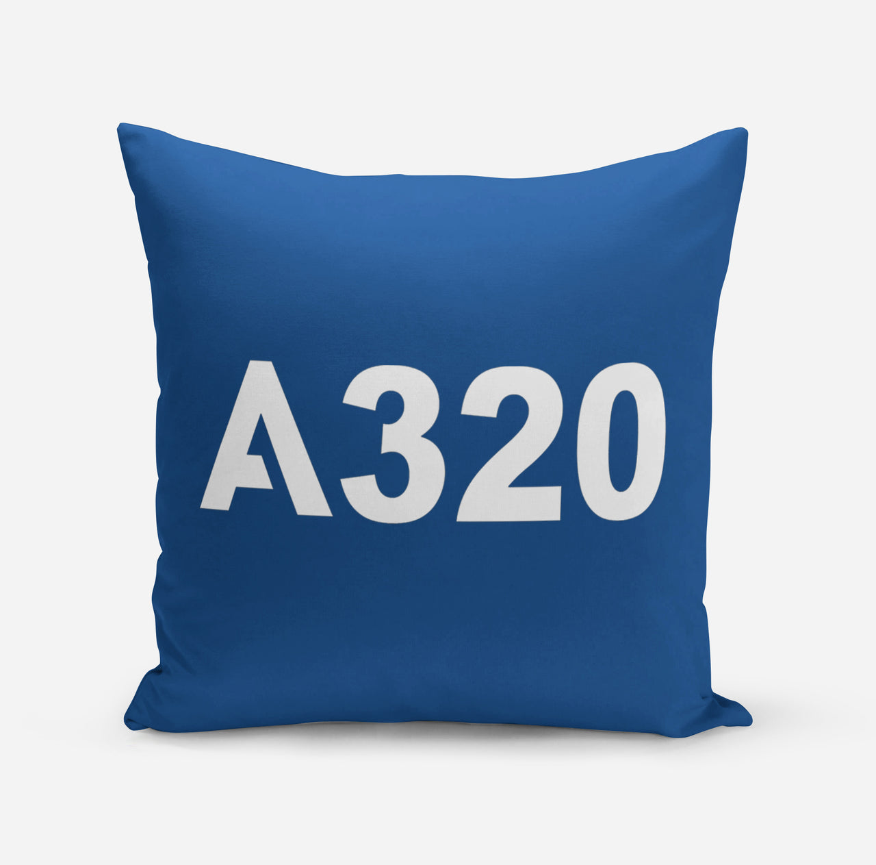 A320 Flat Text Designed Pillows