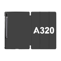 Thumbnail for A320 Flat Text Designed Samsung Tablet Cases