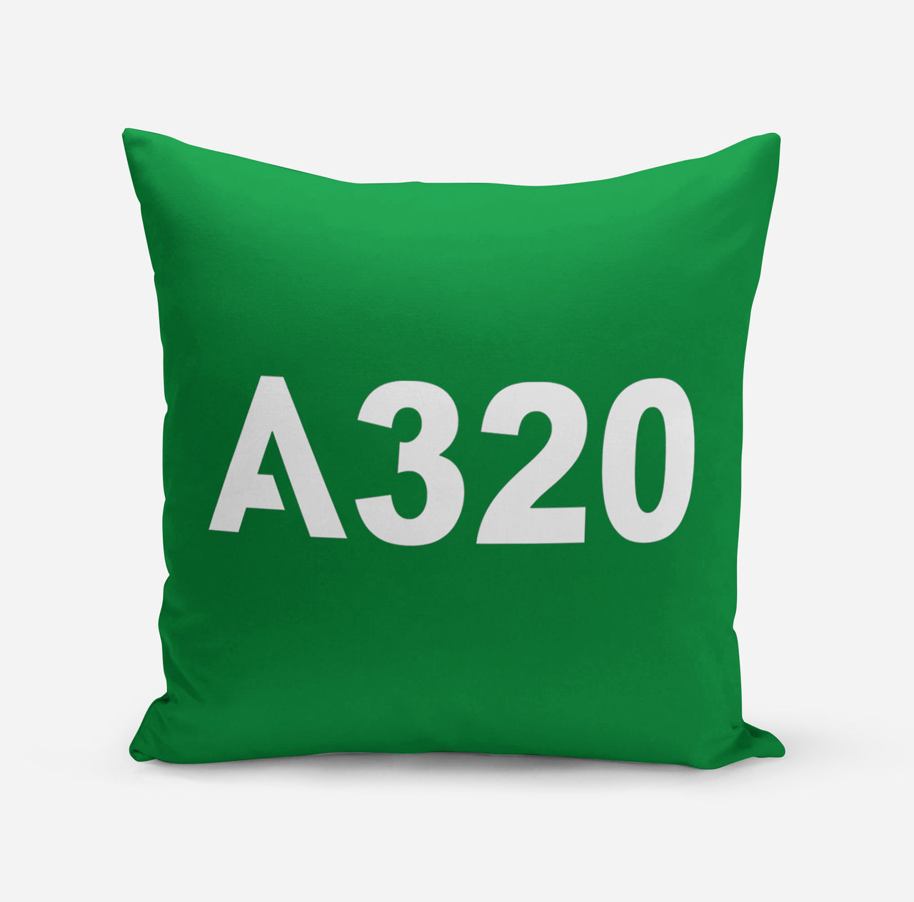 A320 Flat Text Designed Pillows