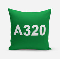 Thumbnail for A320 Flat Text Designed Pillows