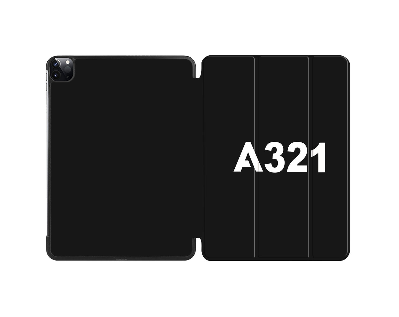 A321 Flat Text Designed iPad Cases