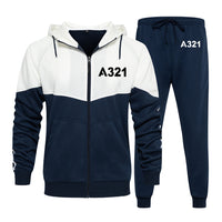 Thumbnail for A321 Flat Text Designed Colourful Z. Hoodies & Sweatpants