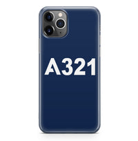 Thumbnail for A321 Flat Text Designed iPhone Cases