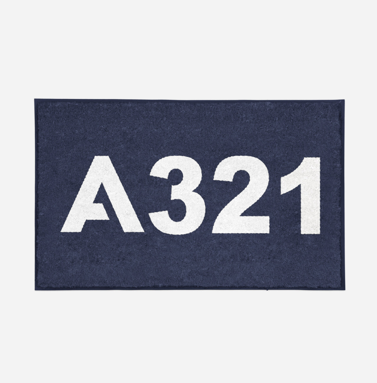 A321 Flat Text Designed Door Mats