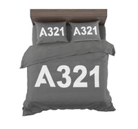 Thumbnail for A321 Flat Text Designed Bedding Sets