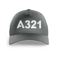 Thumbnail for A321 Flat Text Printed Hats