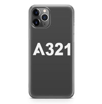 Thumbnail for A321 Flat Text Designed iPhone Cases