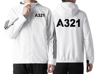 Thumbnail for A321 Flat Text Designed Sport Style Jackets