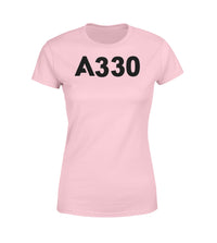 Thumbnail for A330 Flat Text Designed Women T-Shirts