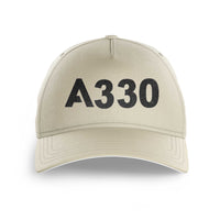 Thumbnail for A330 Flat Text  Printed Hats