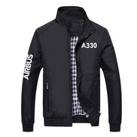 Thumbnail for A330 Flat Text Designed Stylish Jackets