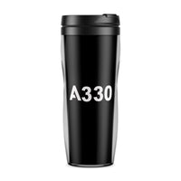 Thumbnail for A330 Flat Text Designed Travel Mugs