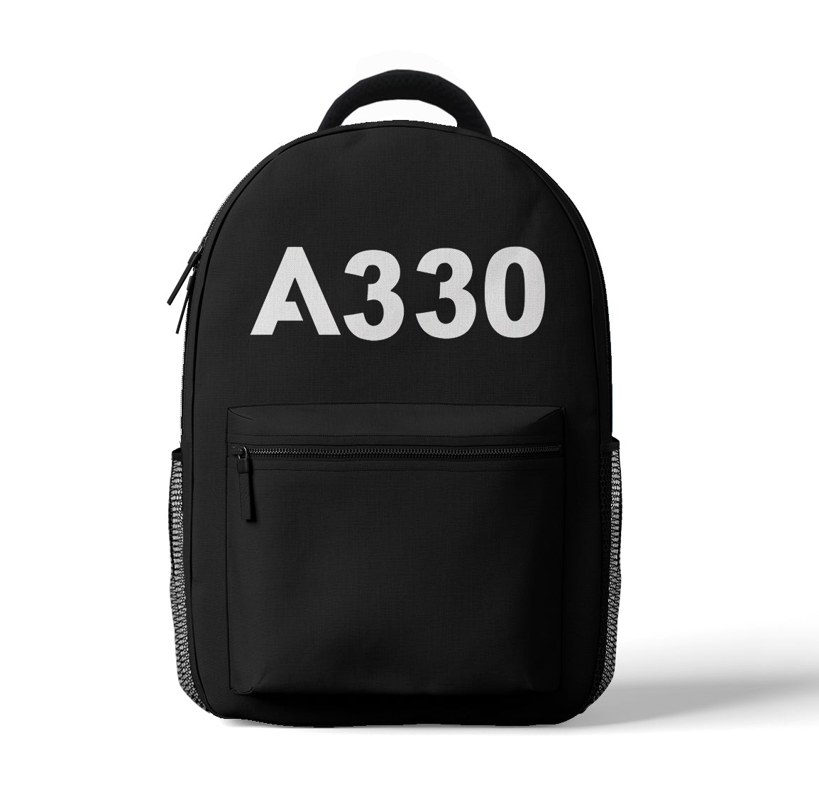 A330 Flat Text Designed 3D Backpacks