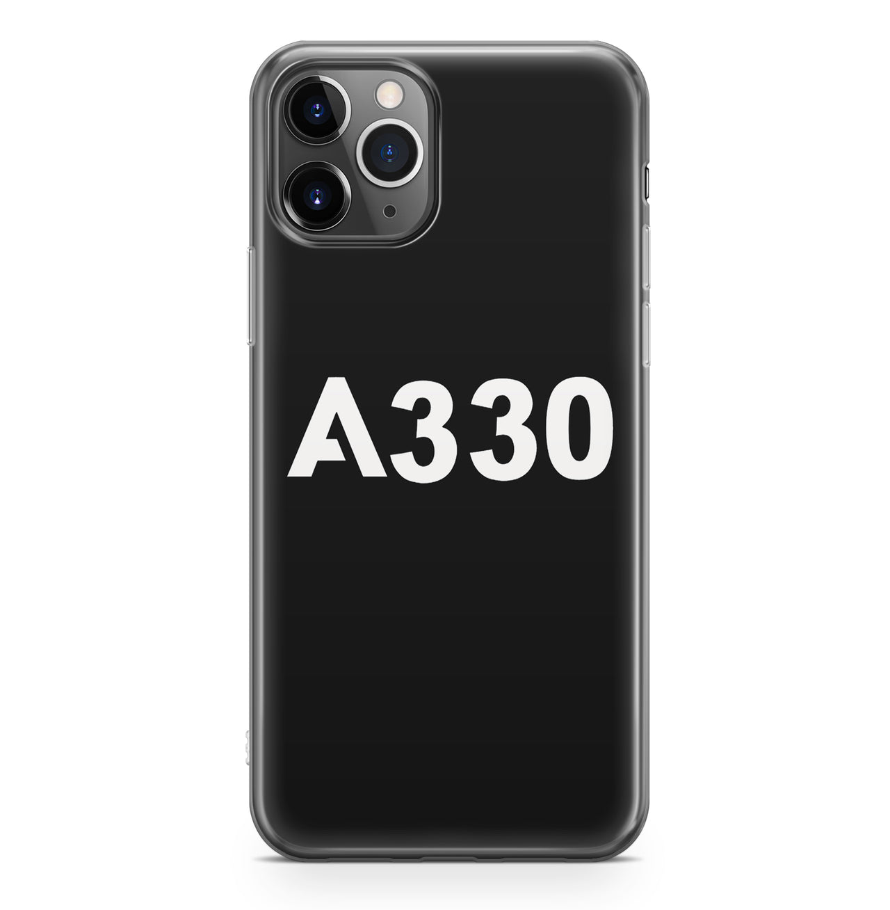 A330 Flat Text Designed iPhone Cases