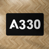 Thumbnail for A330 Flat Text Designed Carpet & Floor Mats