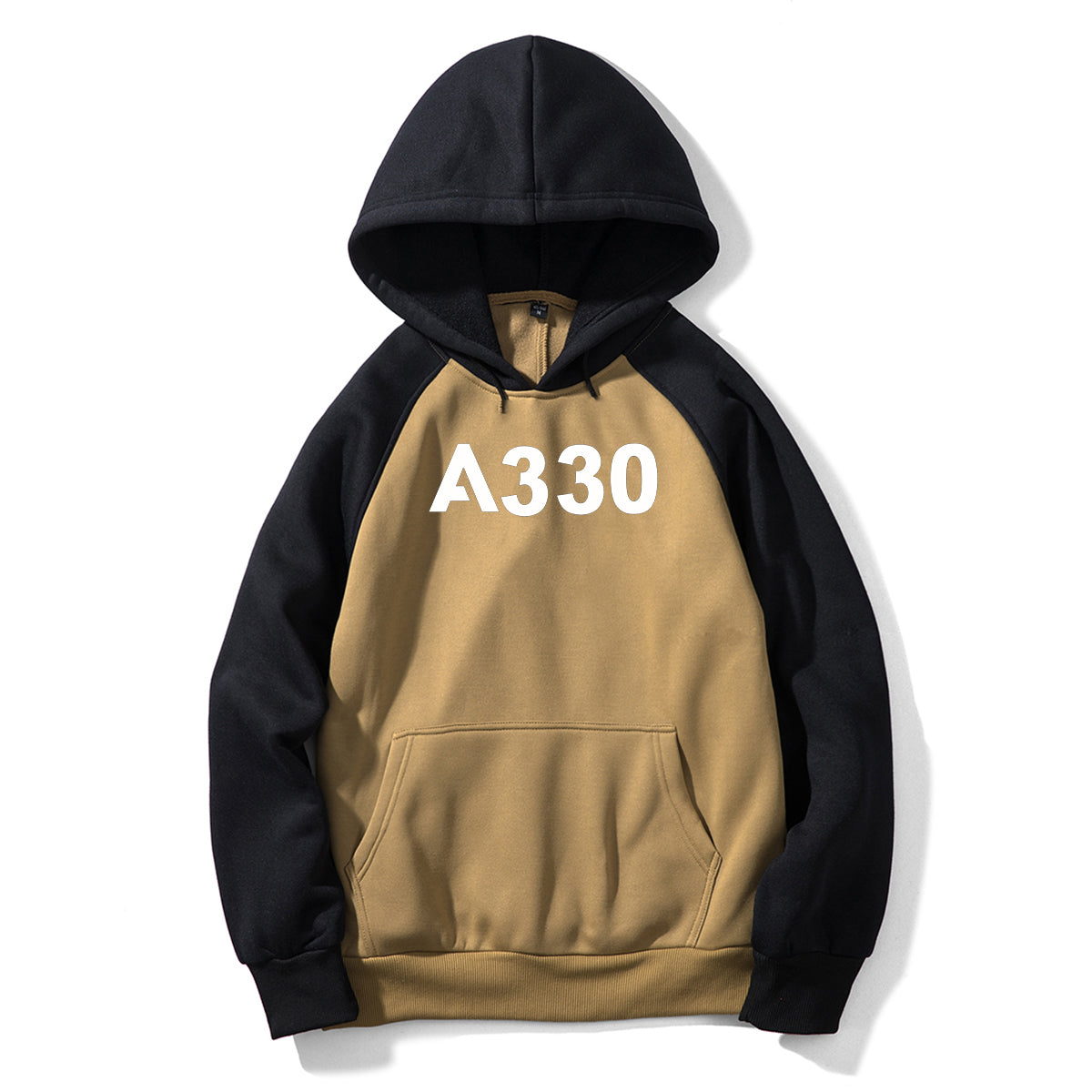 A330 Flat Text Designed Colourful Hoodies