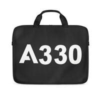 Thumbnail for A330 Flat Text Designed Laptop & Tablet Bags