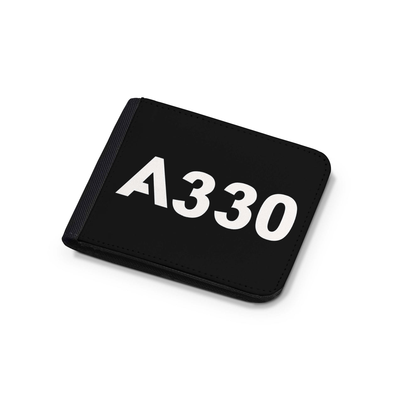 A330 Flat Text Designed Wallets