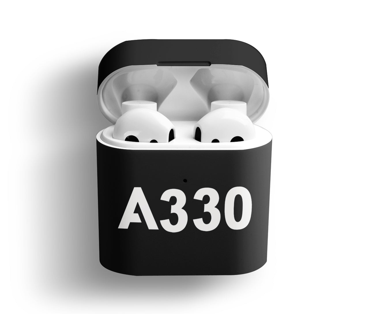 A330 Flat Text Designed AirPods  Cases