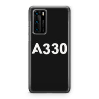 Thumbnail for A330 Flat Text Designed Huawei Cases