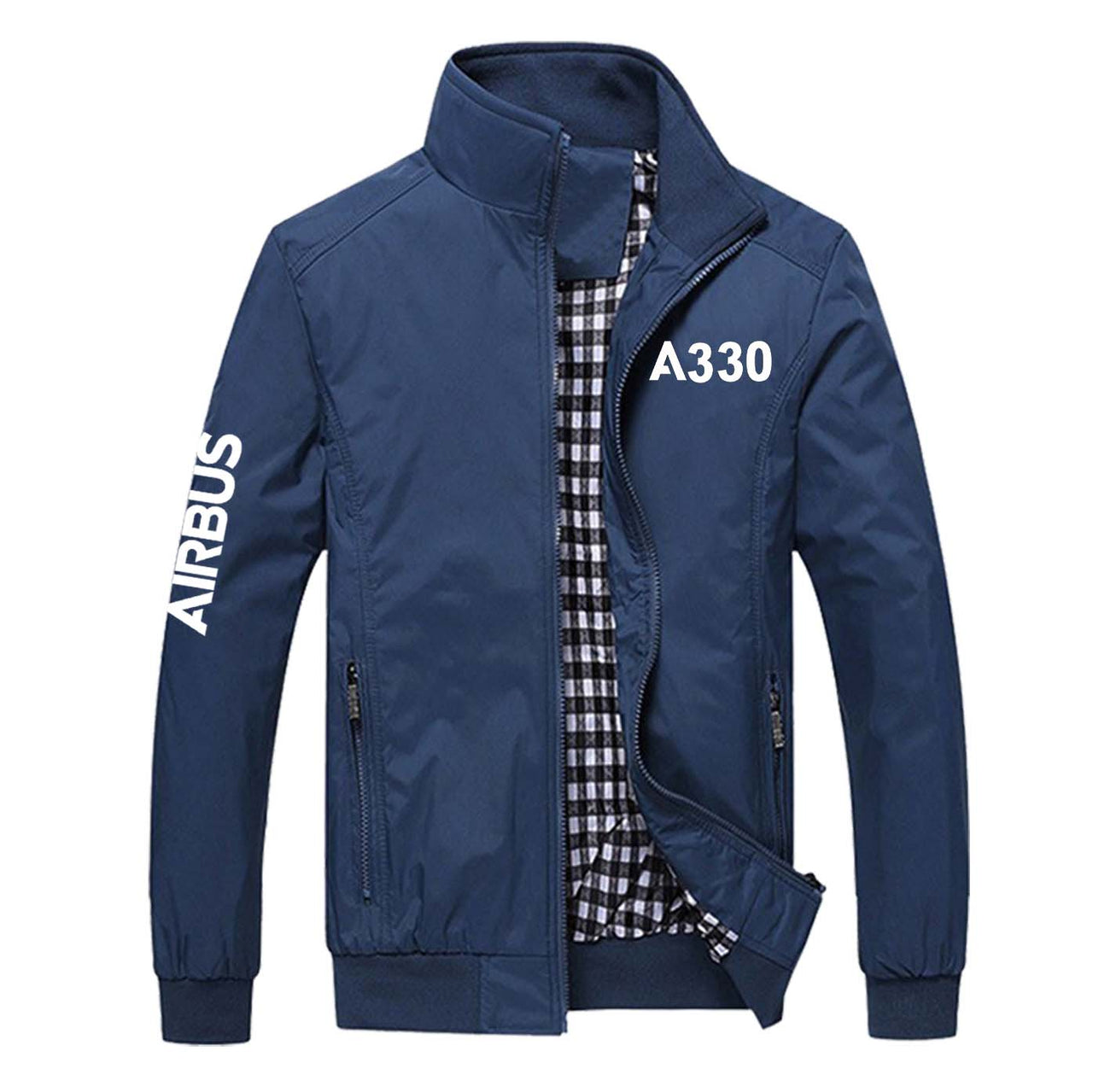 A330 Flat Text Designed Stylish Jackets