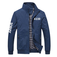 Thumbnail for A330 Flat Text Designed Stylish Jackets