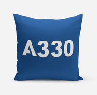 Thumbnail for A330 Flat Text Designed Pillows