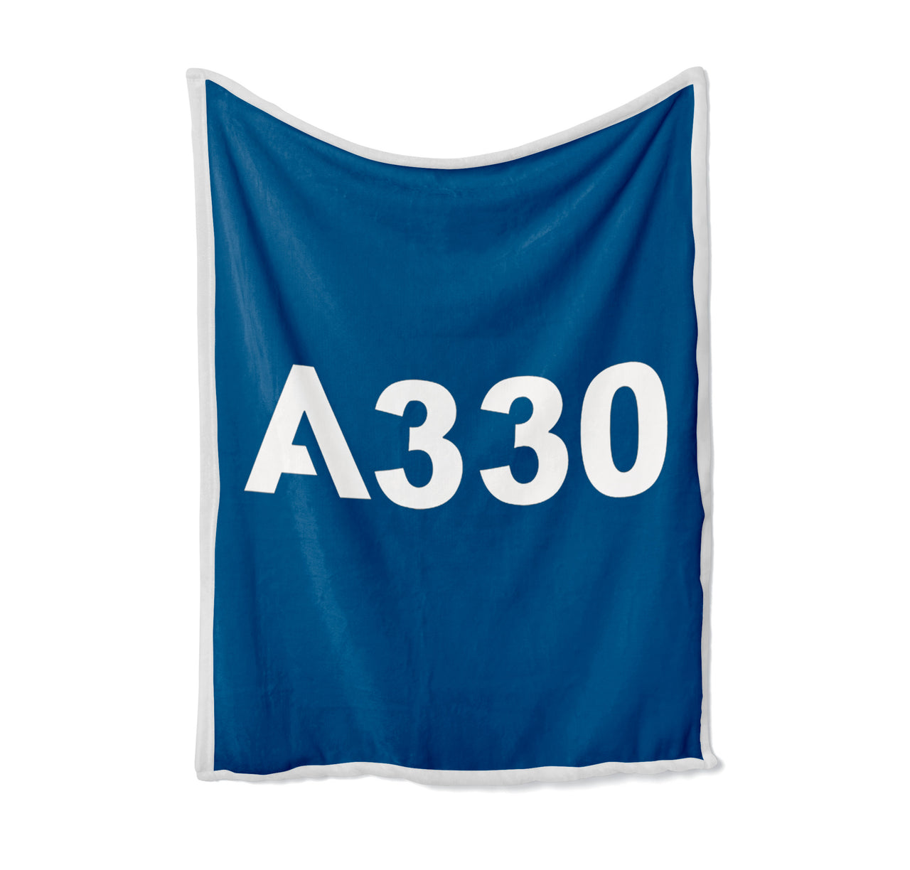 A330 Flat Text Designed Bed Blankets & Covers