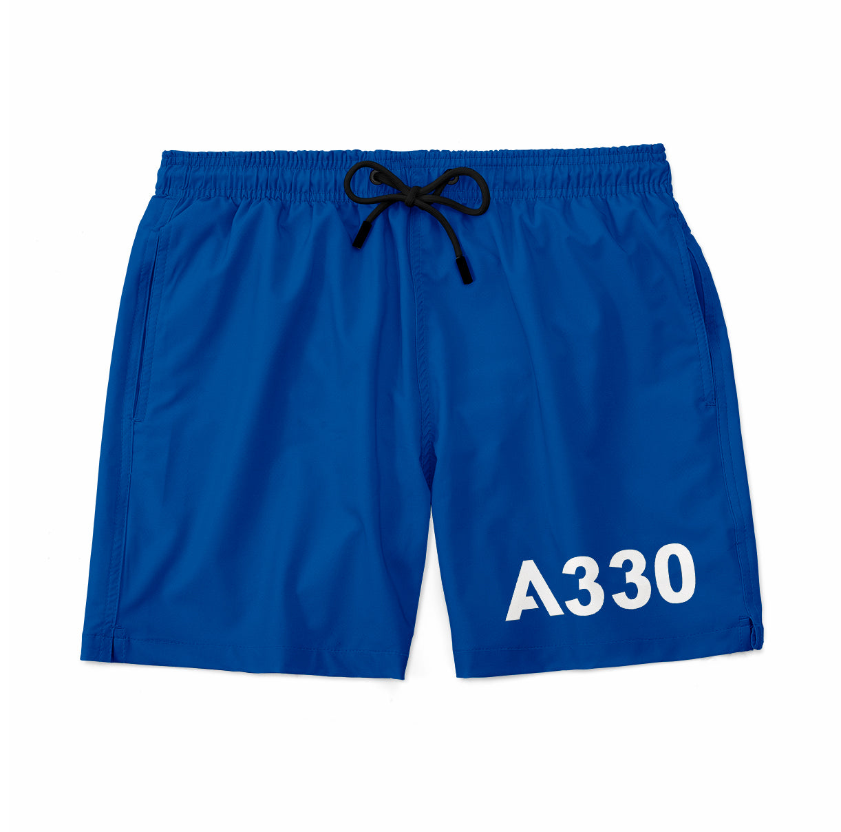 A330 Flat Text Designed Swim Trunks & Shorts