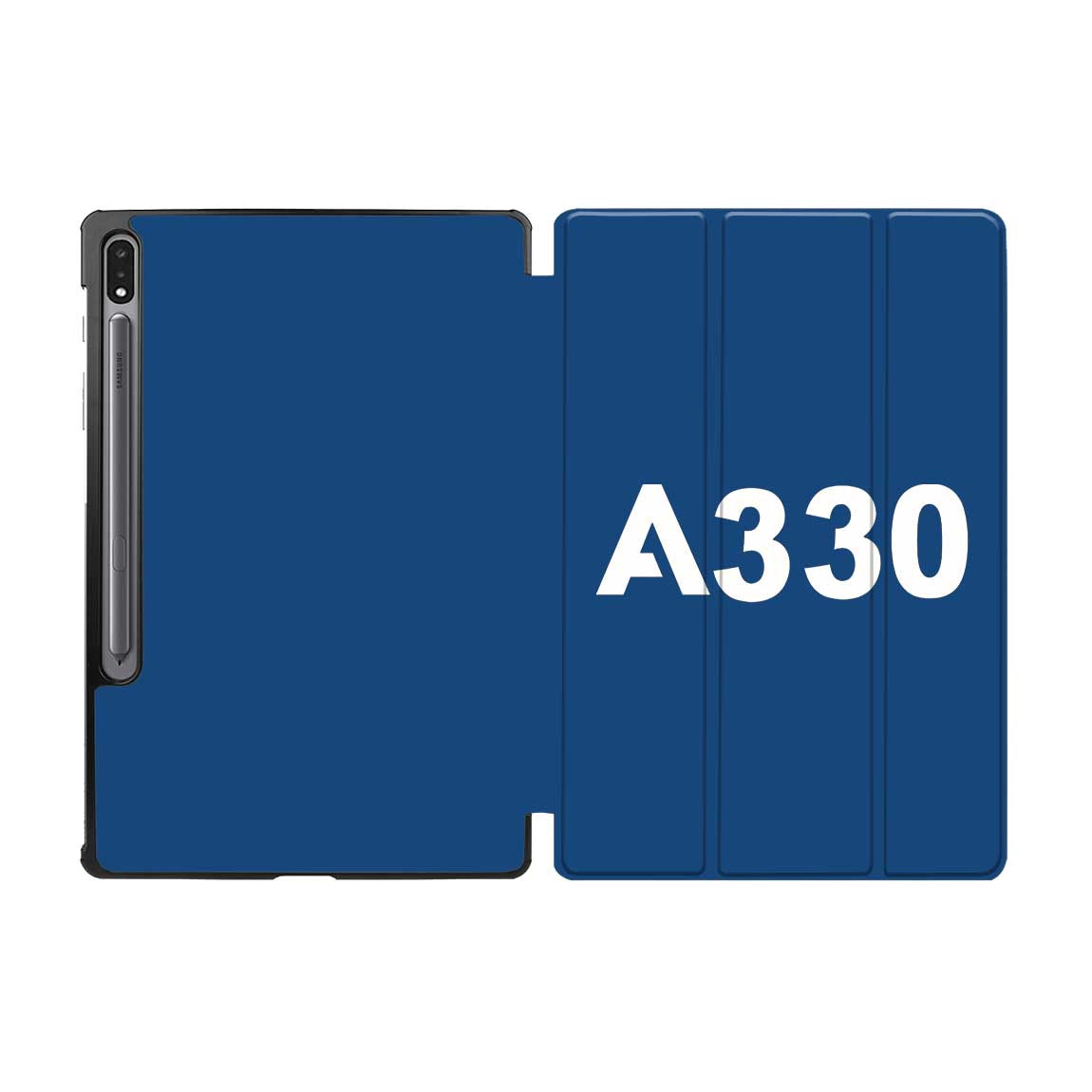 A330 Flat Text Designed Samsung Tablet Cases