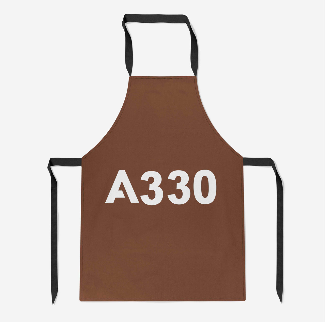 A330 Flat Text Designed Kitchen Aprons