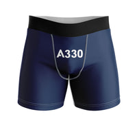 Thumbnail for A330 Flat Text Designed Men Boxers