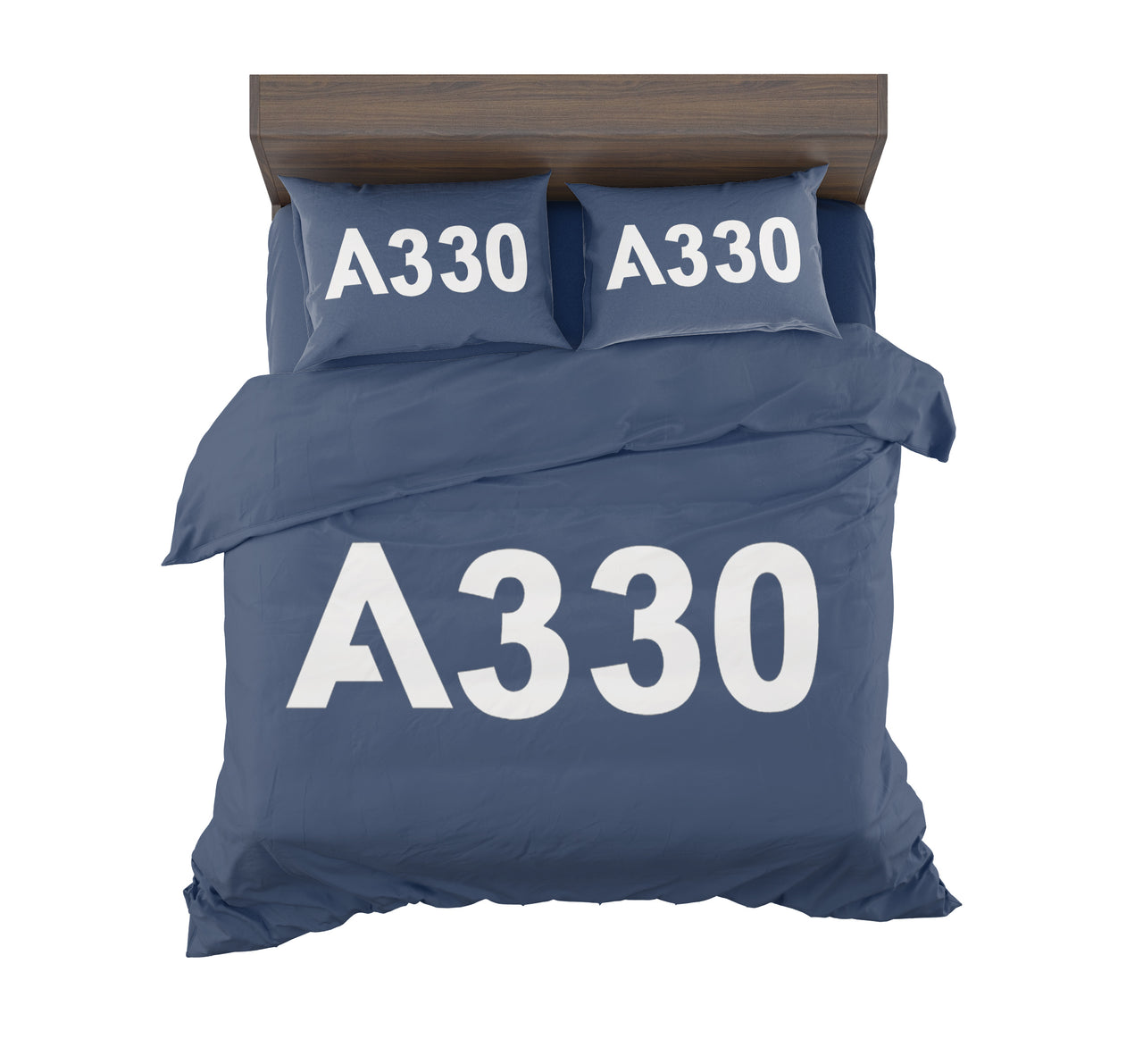 A330 Flat Text Designed Bedding Sets