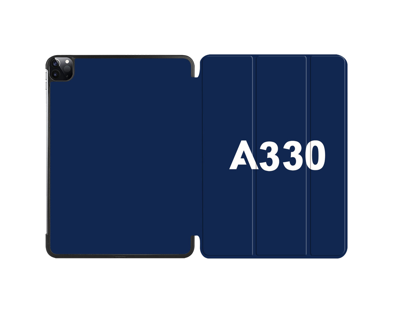 A330 Flat Text Designed iPad Cases