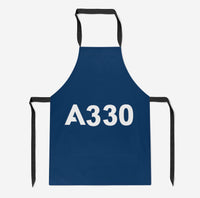 Thumbnail for A330 Flat Text Designed Kitchen Aprons