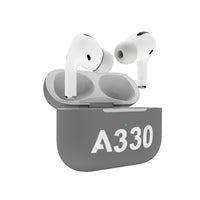 Thumbnail for A330 Flat Text Designed AirPods  Cases