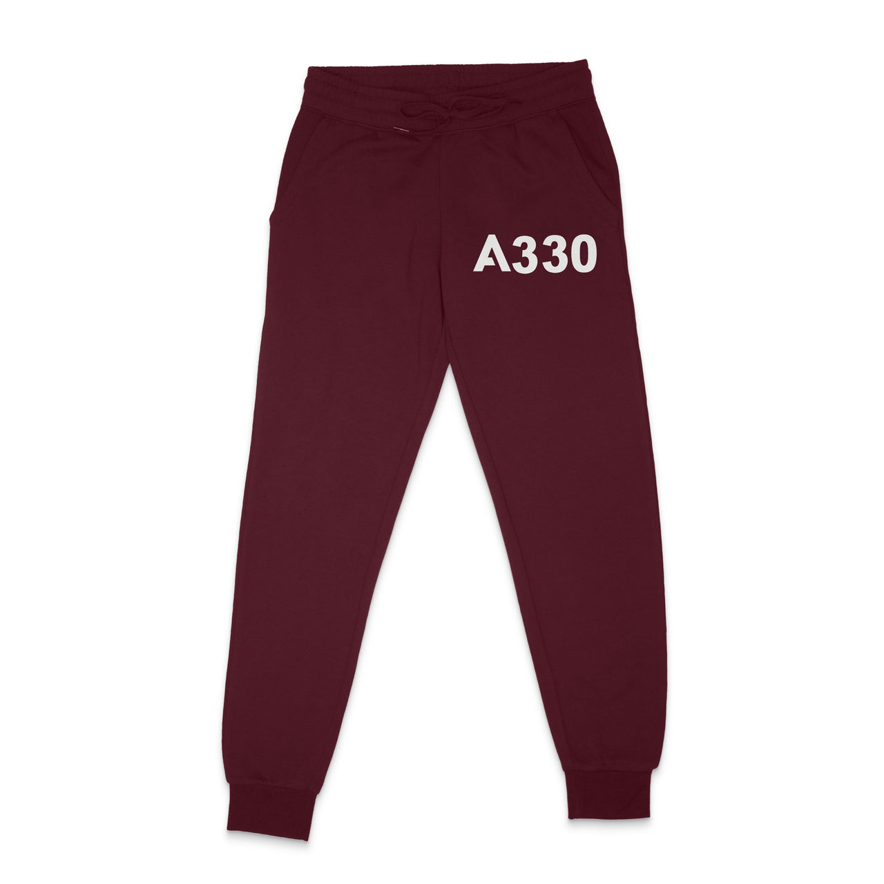 A330 Flat Text Designed Sweatpants