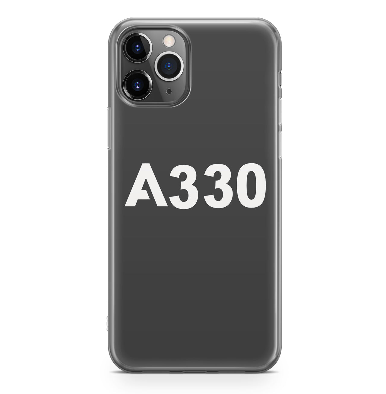 A330 Flat Text Designed iPhone Cases