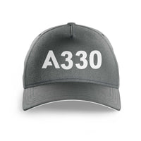 Thumbnail for A330 Flat Text  Printed Hats