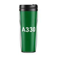 Thumbnail for A330 Flat Text Designed Travel Mugs