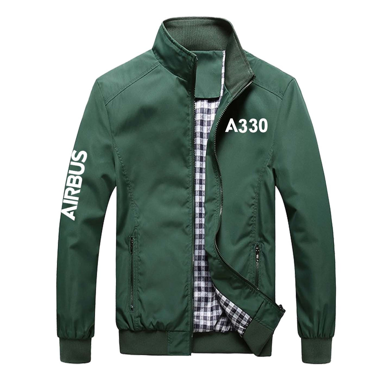 A330 Flat Text Designed Stylish Jackets