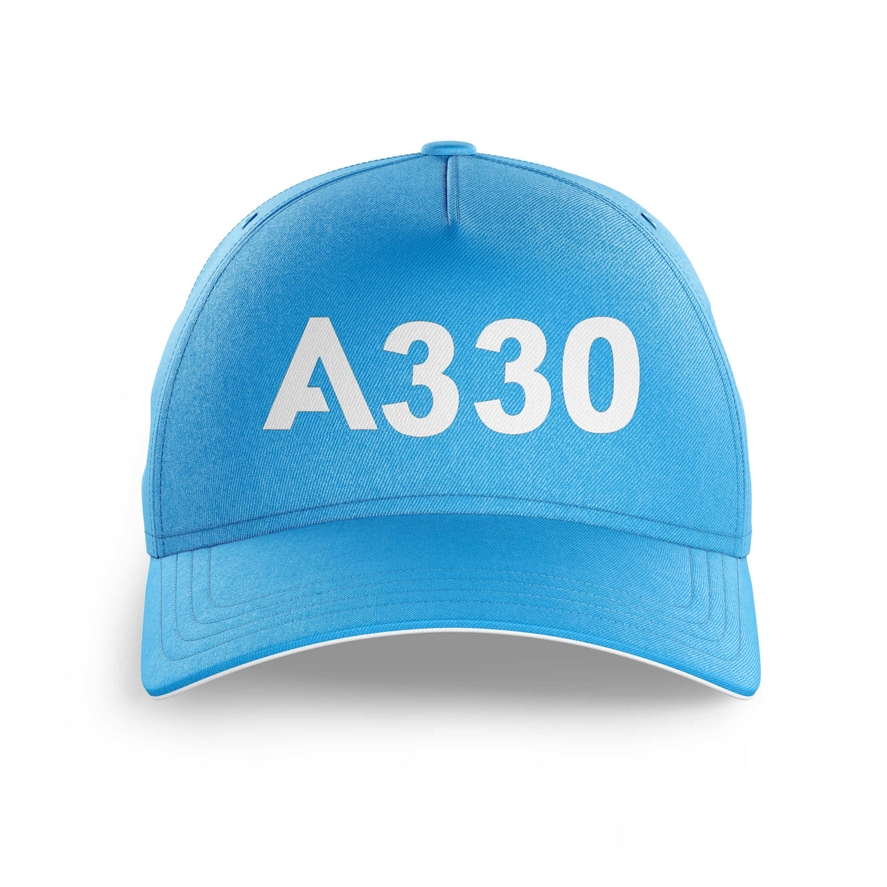 A330 Flat Text  Printed Hats