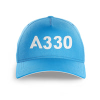 Thumbnail for A330 Flat Text  Printed Hats