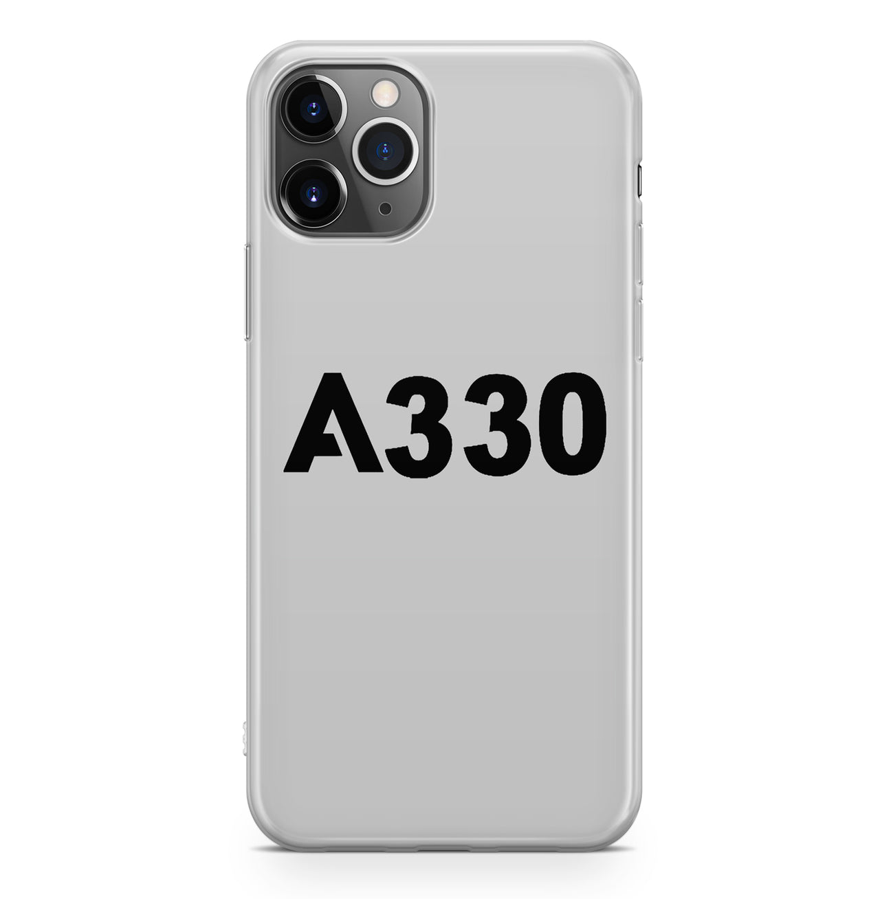 A330 Flat Text Designed iPhone Cases