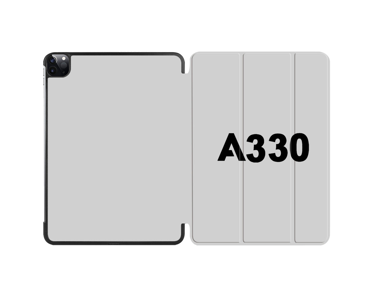 A330 Flat Text Designed iPad Cases