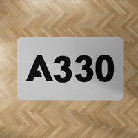 Thumbnail for A330 Flat Text Designed Carpet & Floor Mats